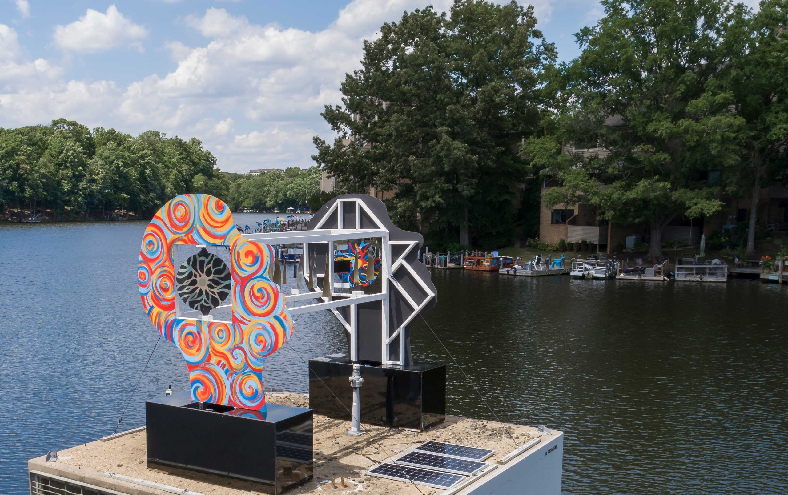 Lake Thoreau Spillway Project Public Art Reston